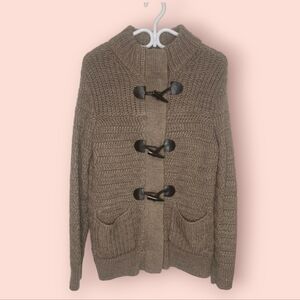 Windriver Cabin Core Cottage Core Toggle  and Knit Sweater Size L